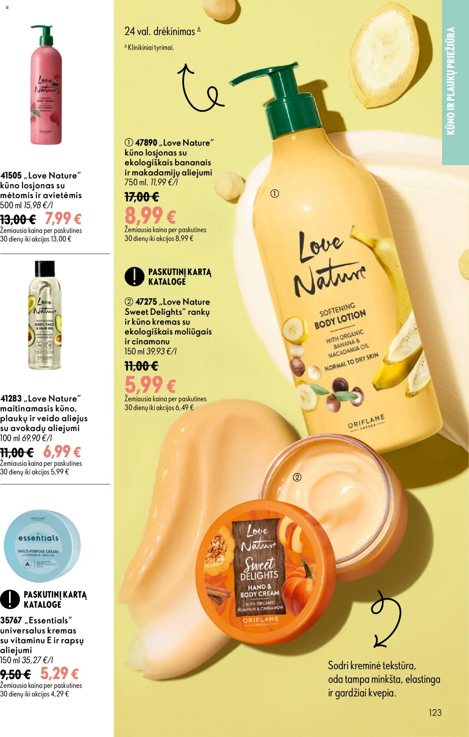 Oriflame akcijos nuo 2026.09.16 | Puslapis: 123 | Prekių: Kremas, Aliejus, Kūno kremas