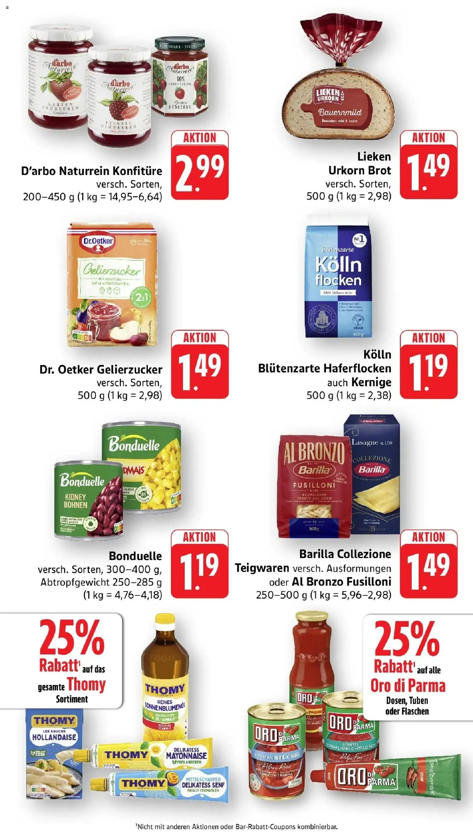 nah & gut Prospekt Gengenbach – gültig ab 08.06.2026 | Seite: 7 | Produkte: Gelierzucker, Kolln, Oro di parma, Pasta