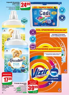 Pogląd oferty "Dino gazetka" - ważna od 08.07.2026 | Strona: 74 | Produkty: Coccolino, Kapsułki do prania, Proszek do prania