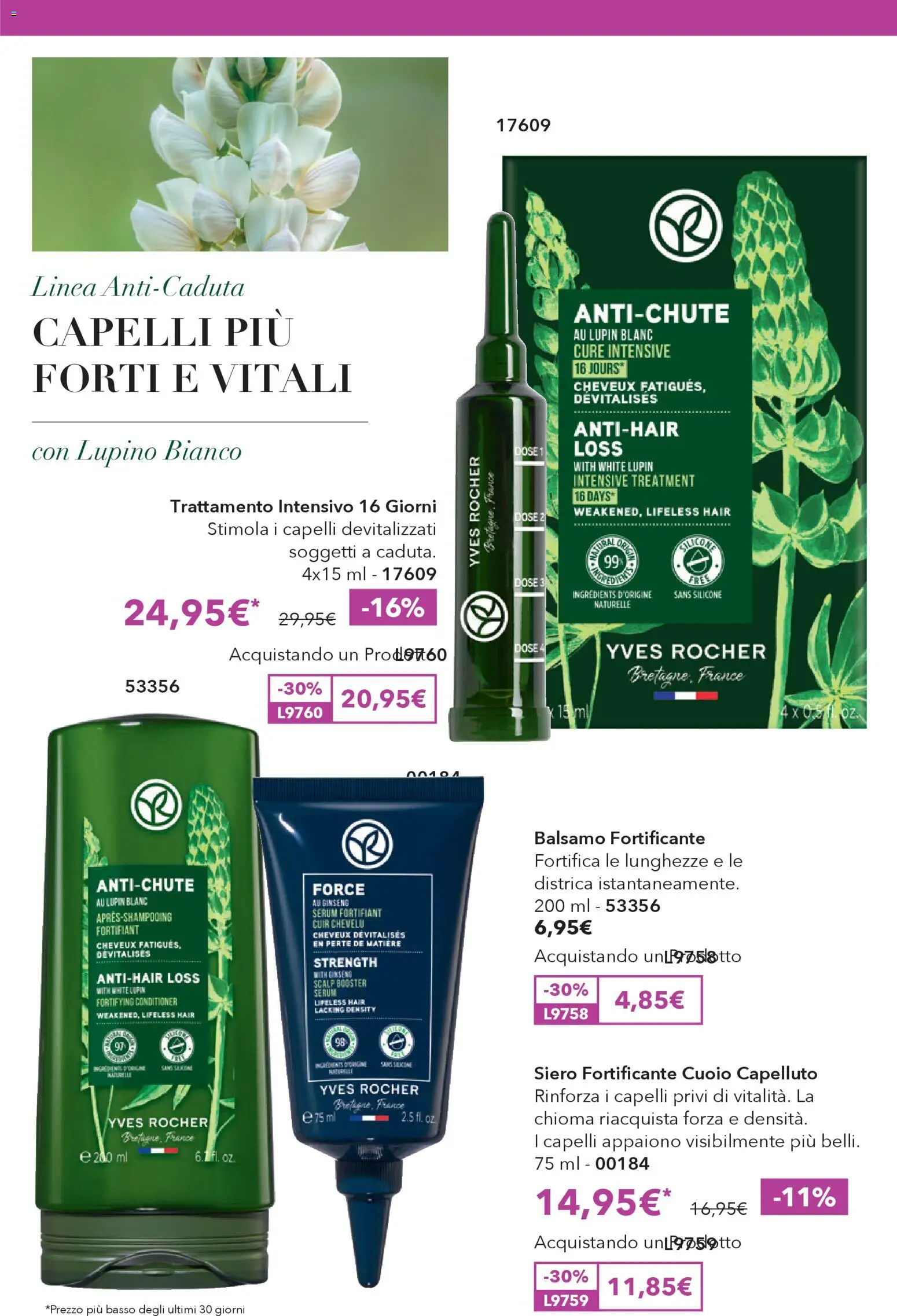 Volantino Yves Rocher del 02.04.2026 | Pagina: 14 | Prodotti: Balsamo, Silicone