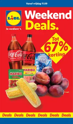 Lidl folder Weekenddeals 37 - Voorbeeld van een folder van Lidl, geldig van 11-09-2026