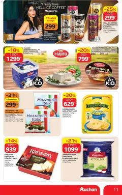 MOZZARELLA ITALIA, MOZZARELLA ITALIA többféle - amely érvényes a következő dátumtól: 2026.09.10. | Oldal: 11