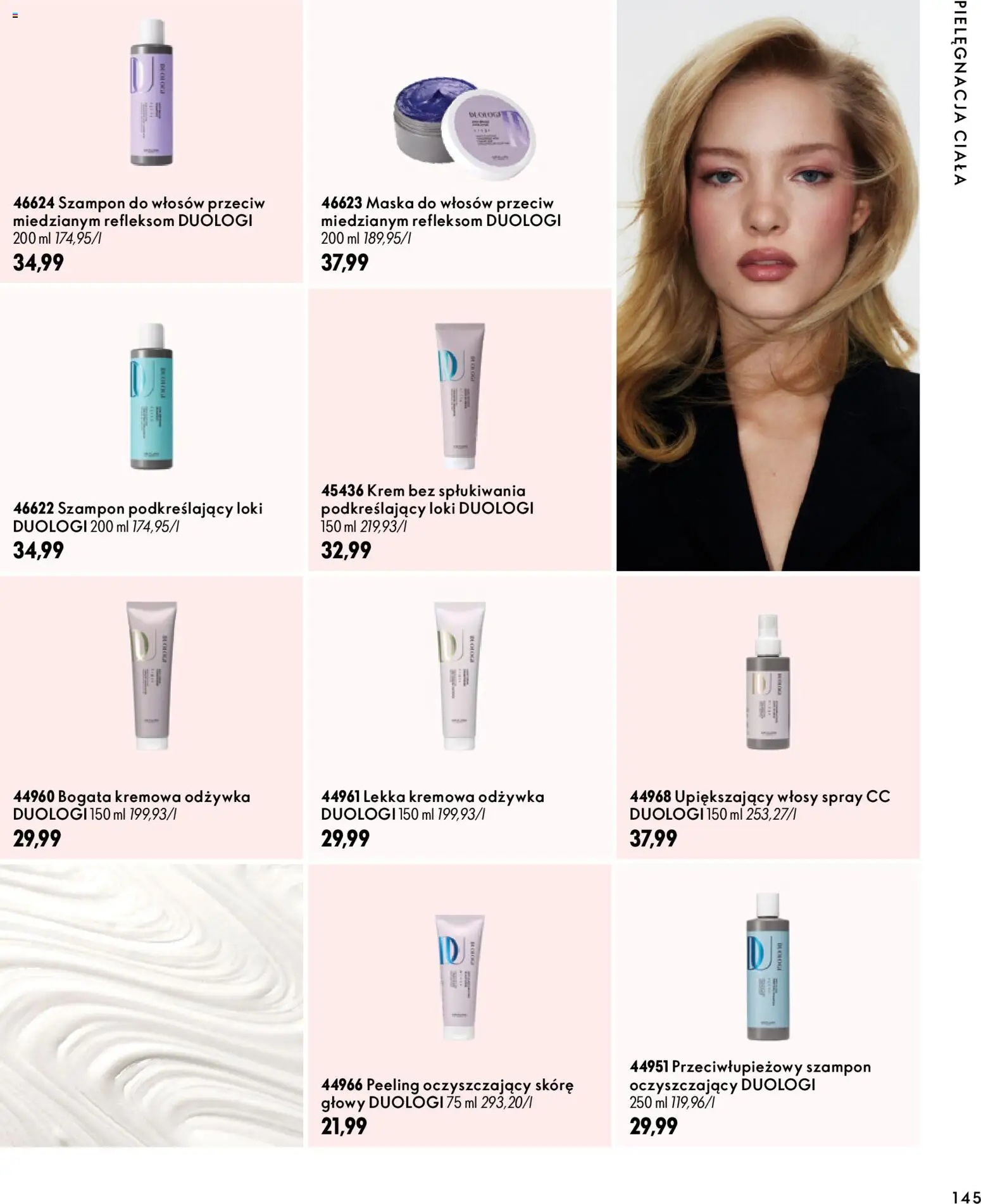 Oriflame Katalog 14 2026 od 30.09.2026 | Strona: 145 | Produkty: Szampon, Odżywka, Maska do włosów, Peeling