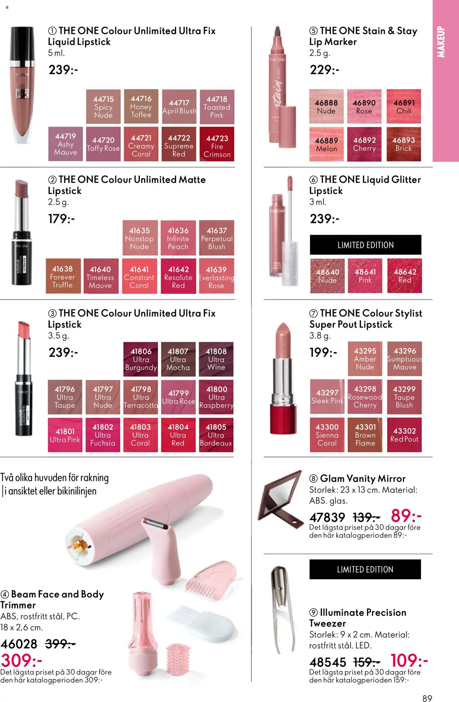 Oriflame reklamblad aktuell från 13.05.2026 | Sida: 89