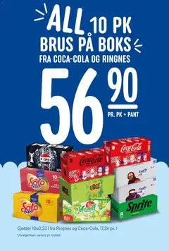 Forhåndsvisning av Rema 1000 kundeavis gyldig fra 22/06/2026 | Side: 10 | Produkter: Håv, Brus, Sukker, Boks
