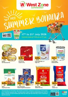 Preview of Westzone Supermarket catalogue summer bonanza valid from 17 Jul, 2026