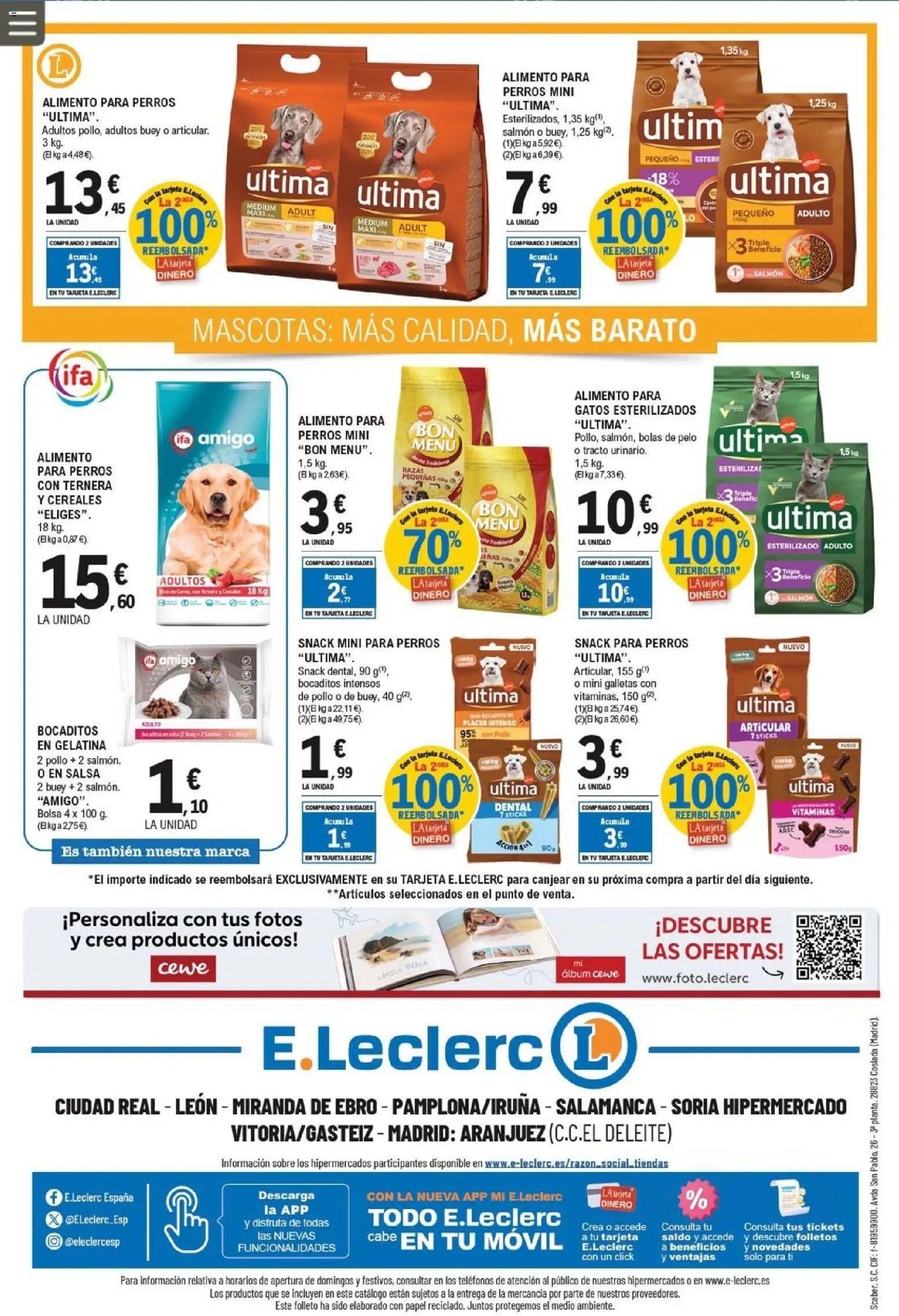 E.Leclerc folleto │ válido desde el 04.05.2026 | Página: 36 | Productos: Gelatina, Cereales, Galletas, Bolsa