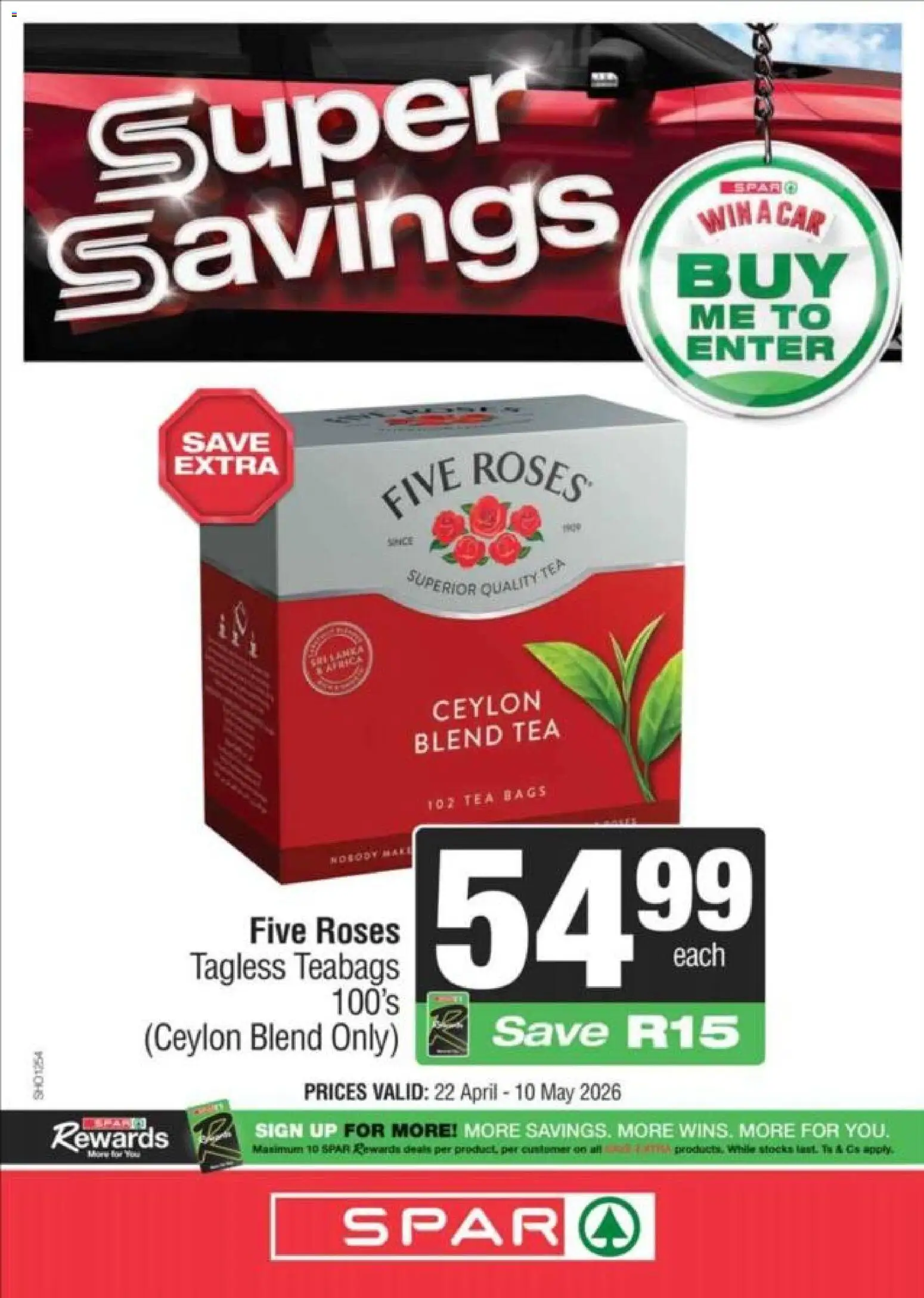 New KWIKSPAR catalogue – valid from 22.04.2026 | Page: 2 | Products: Tea