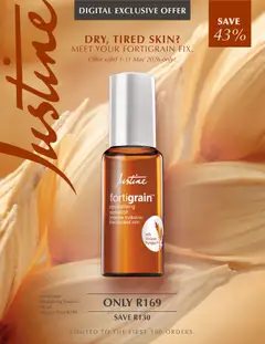 Justine specials catalogue – valid from 01.05.2026