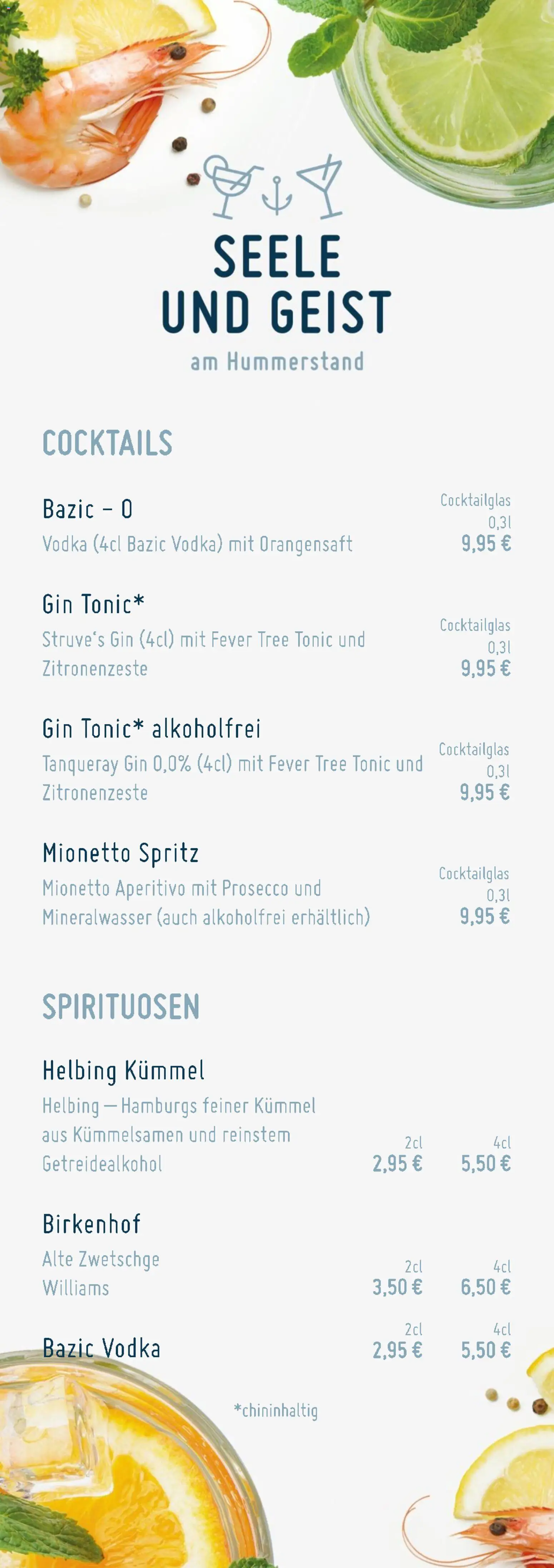 Edeka Struve Hummerstand – gültig ab 01.08.2026 | Seite: 17 | Produkte: Orangensaft, Mineralwasser, Prosecco, Vodka