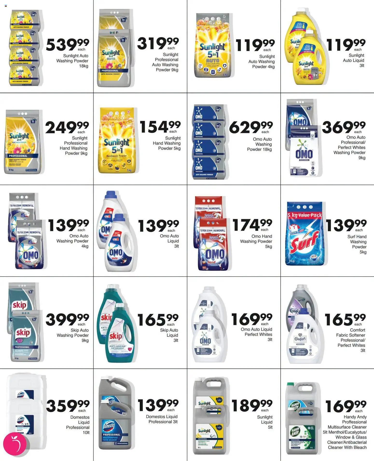 New Save catalogue – valid from 17/08/2026 | Page: 26 | Products: Bleach, Washing powder, Fabric softener, Detergent
