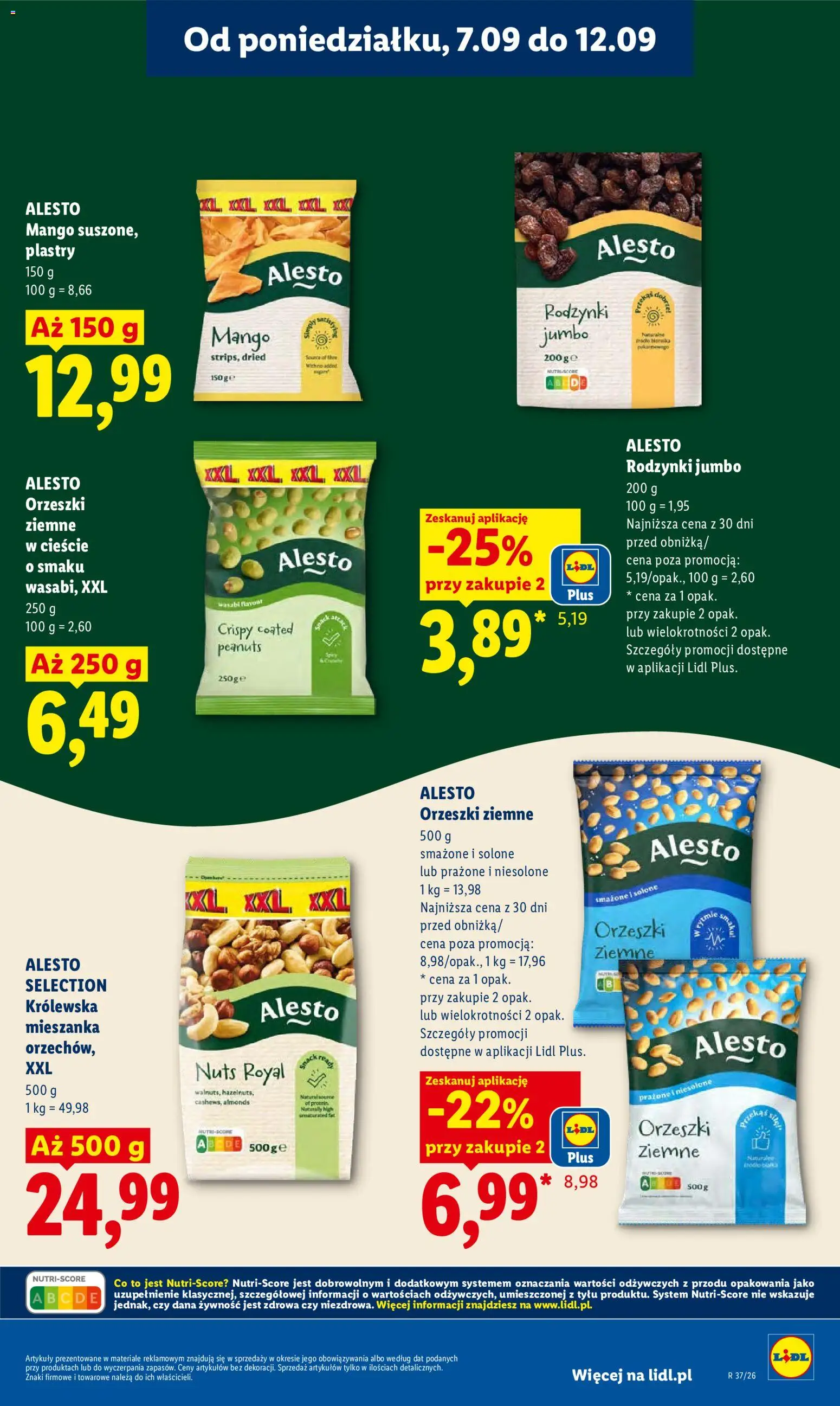 Lidl Polsko leták od 07.09.2026 | Strana: 51 | Produkty: Mango, Wasabi, Protein