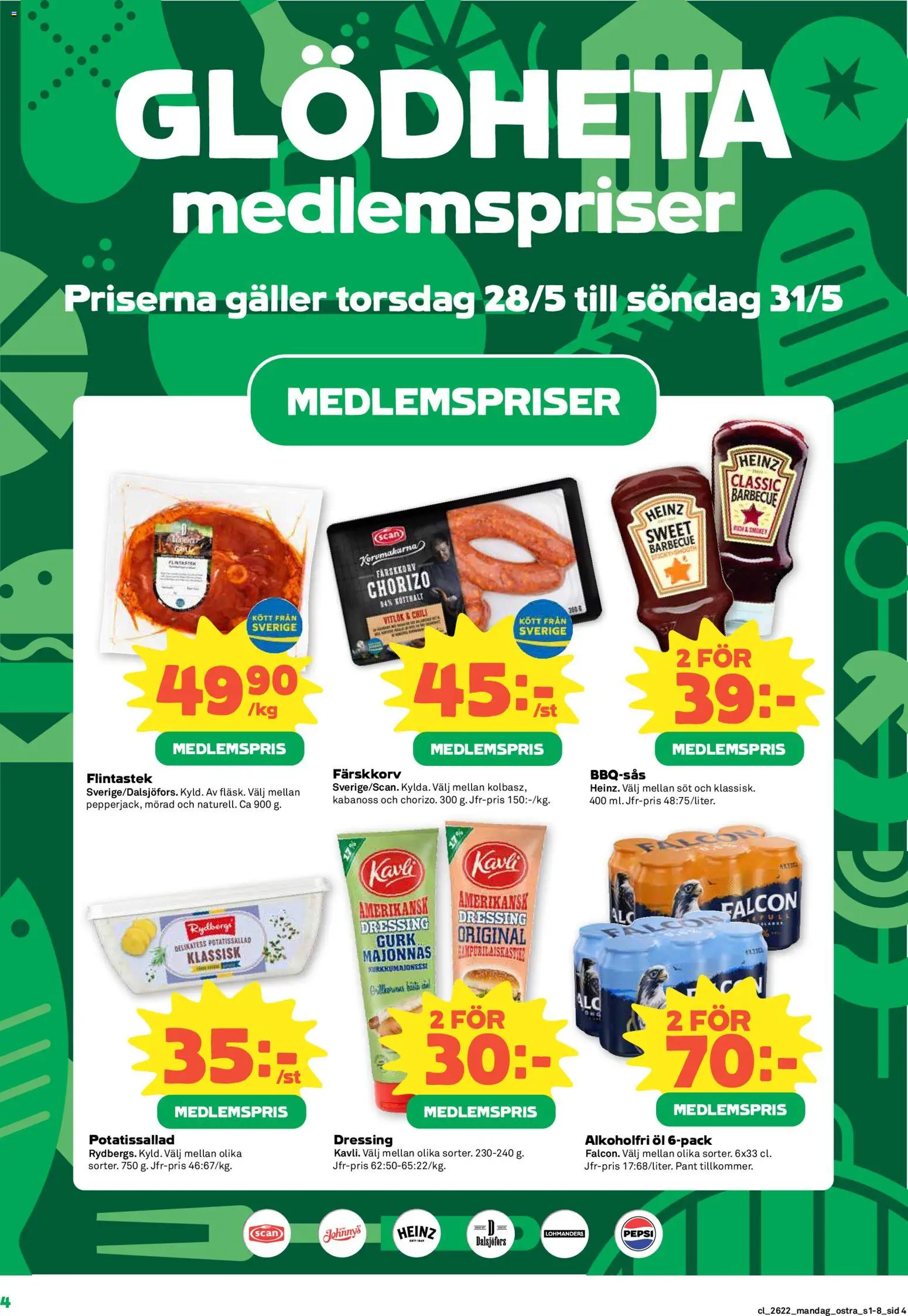Coop Daglivs reklamblad aktuell från 25.05.2026 | Sida: 4