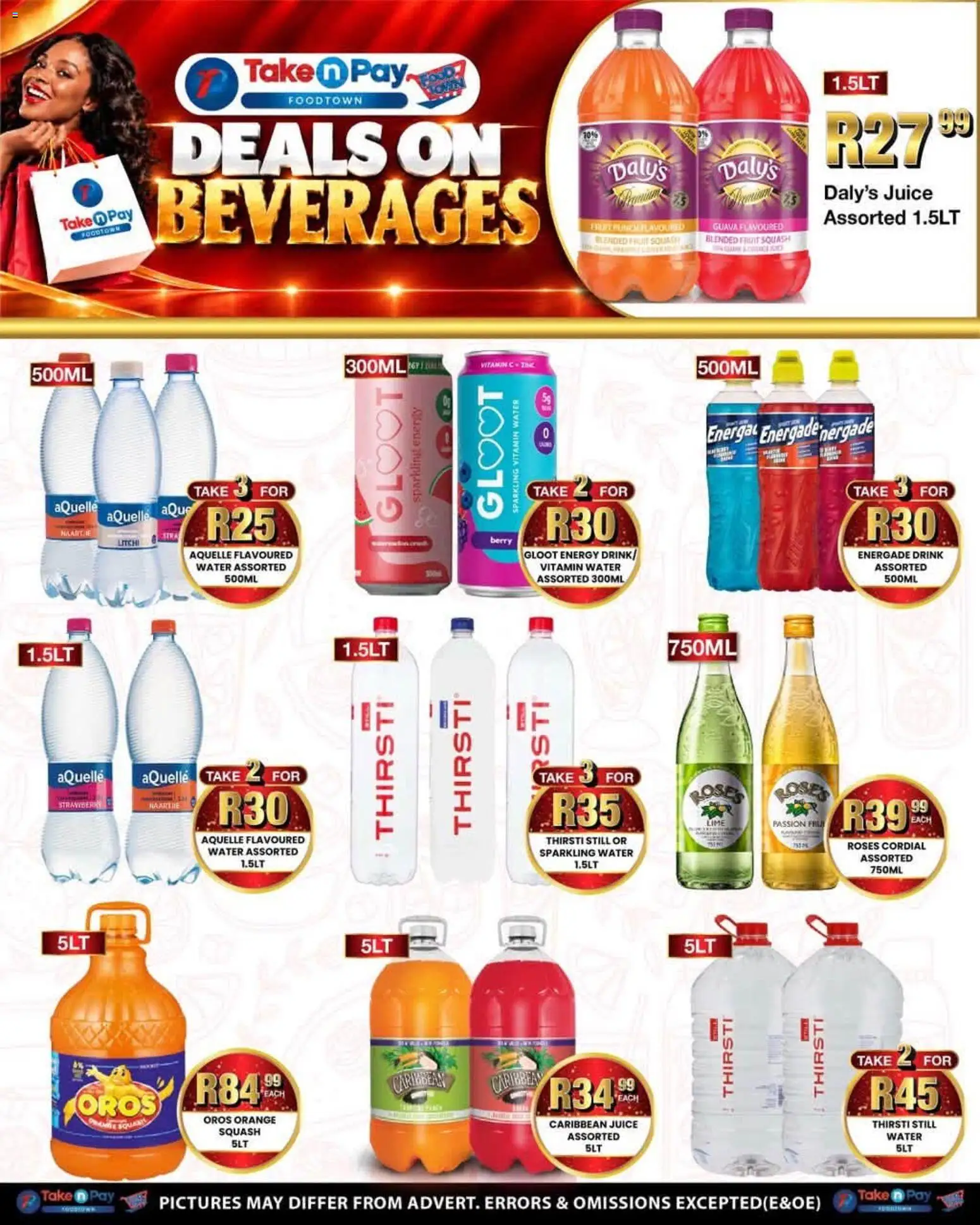 New Take n Pay catalogue – valid from 12/10/2026 | Page: 17 | Products: Beverages, Squash, Juice, Water