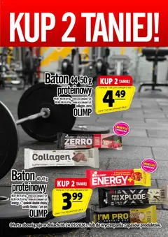 Pogląd oferty "Prim Market promocja - Batony Olimp" - ważna od 23.05.2026