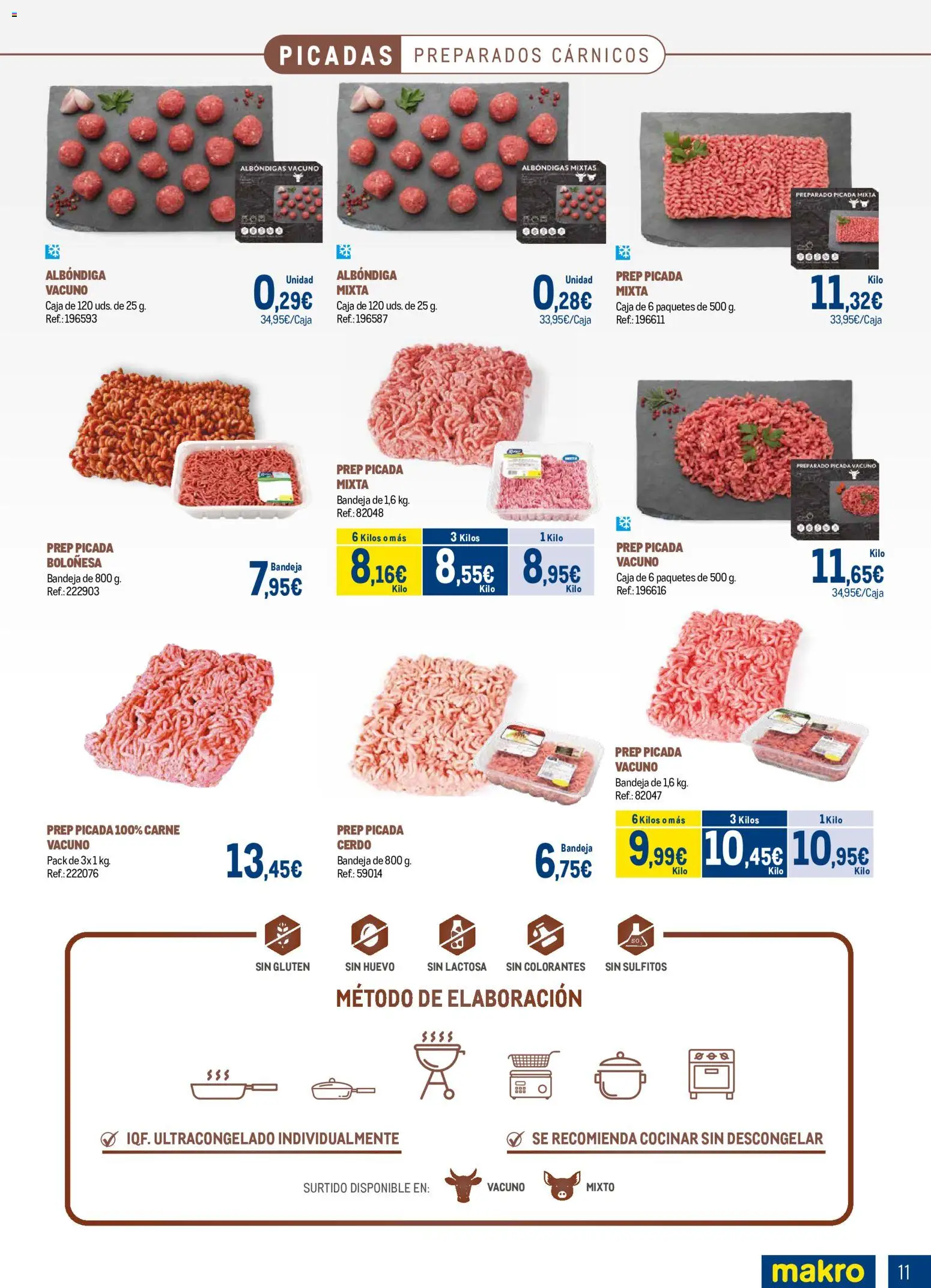 Makro Expertos en carnes Canarias │ válido desde el 01.06.2026 | Página: 11 | Productos: Cerdo, Bandeja, Caja
