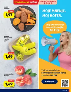 Hofer SI Katalog - Pregled kataloga iz trgovine Hofer SI, vrijedi od 29.07.2026 | Stranica: 11