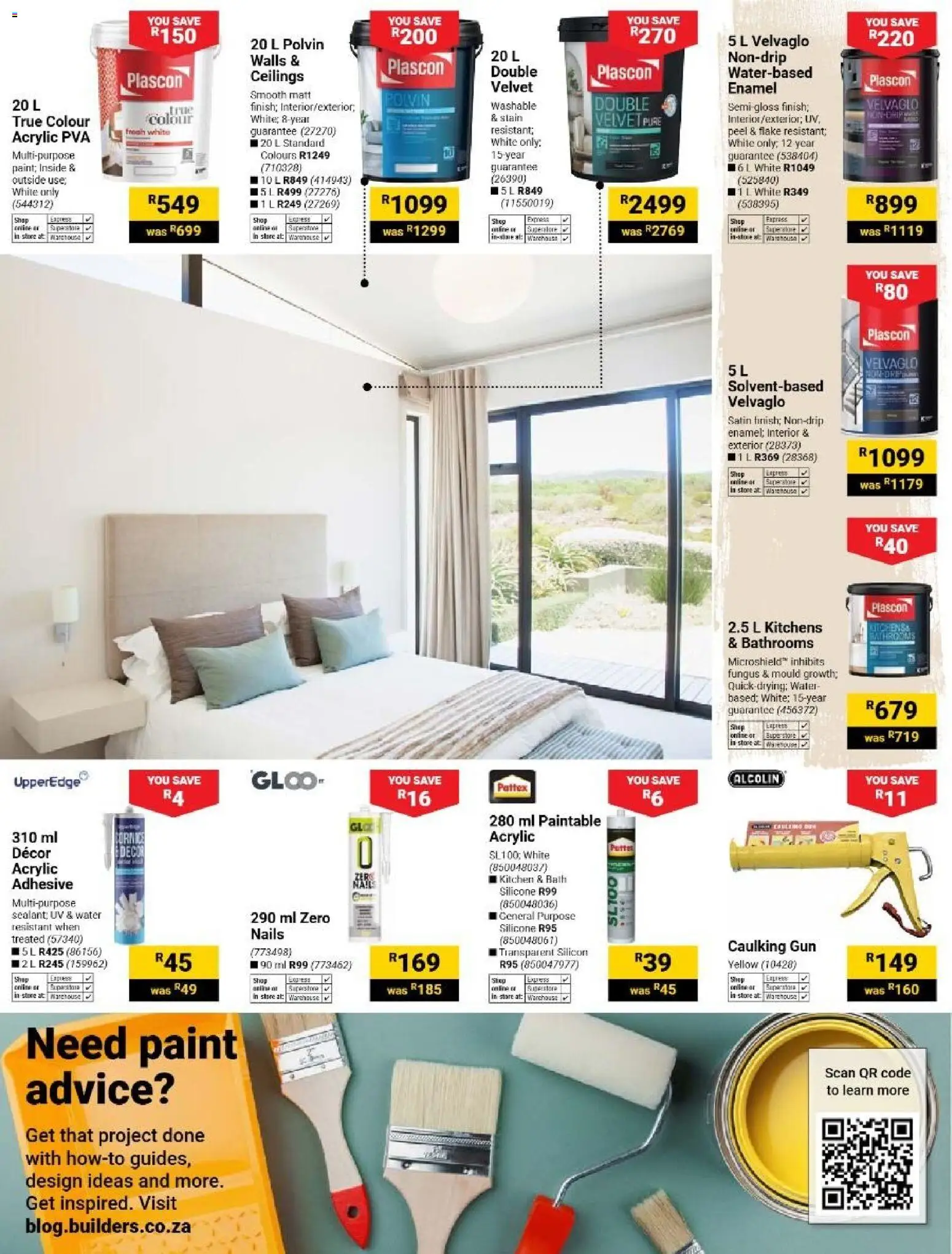 New Builders catalogue – valid from 06/10/2026 | Page: 31 | Products: Gloss, Bath, Enamel, Water