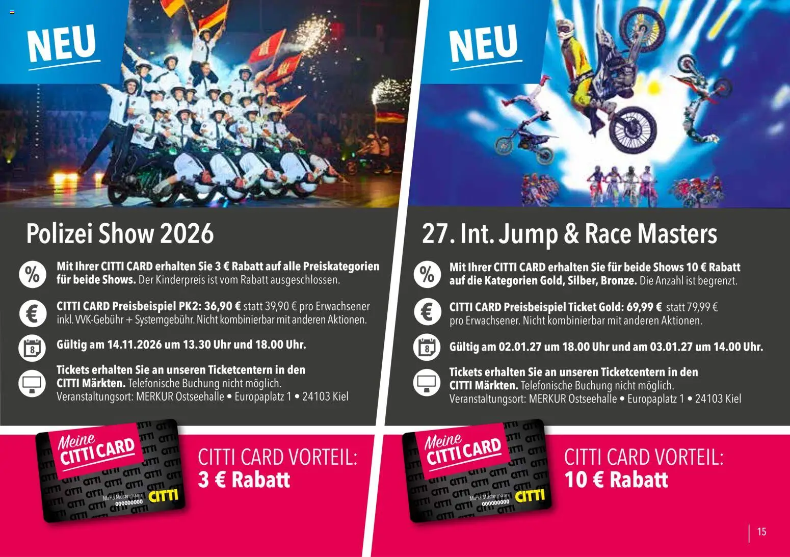 CITTI Markt Vorteilsheft – gültig ab 21.09.2026 | Seite: 15 | Produkte: Uhr