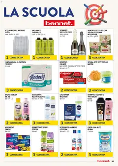 Anteprima del volantino bennet volantino valido a partire dal 24/09/2026 | Pagina: 43 | Prodotti: Dopobarba, Vino, Spumante, Cocco