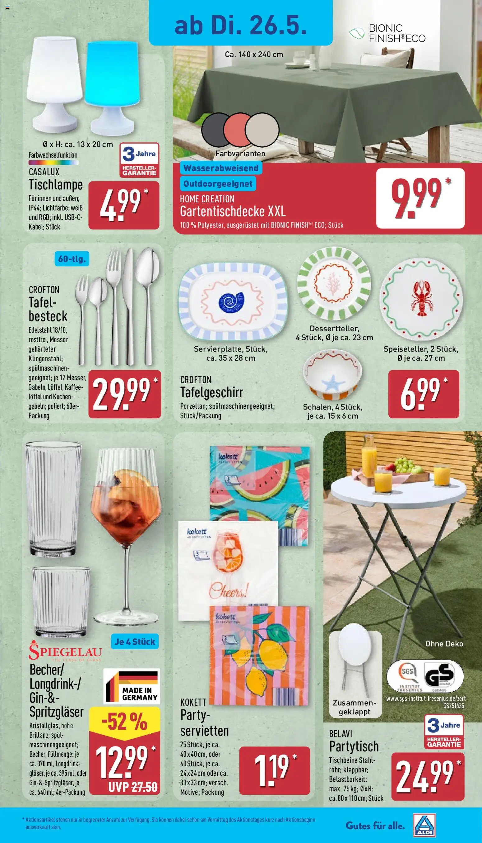 Aldi Ausblick – gültig ab 26.05.2026 | Seite: 3 | Produkte: Belavi, Kaffee, Kuchen, Home creation