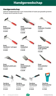 Aveve Gids kweekplezier - Voorbeeld van een folder van Aveve, geldig van 09.03.2026 | Pagina: 43 | Producten: Pen