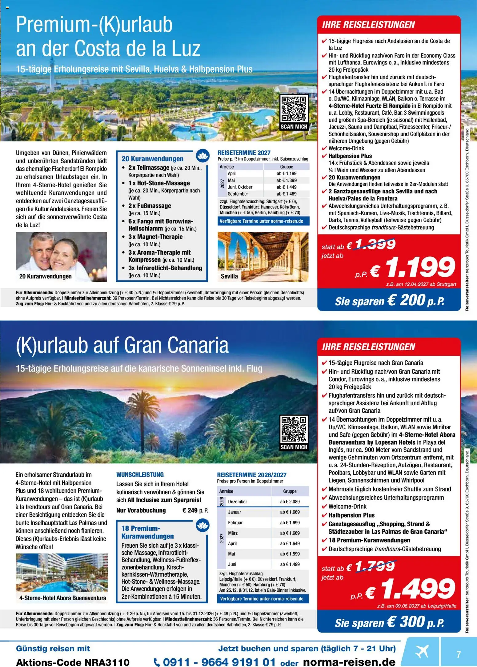 Norma Reisen – gültig ab 01.10.2026 | Seite: 7