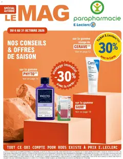 E.Leclerc - Prévisualisation de E.Leclerc Parapharmacie catalogue valide à partir de 06/10/2026