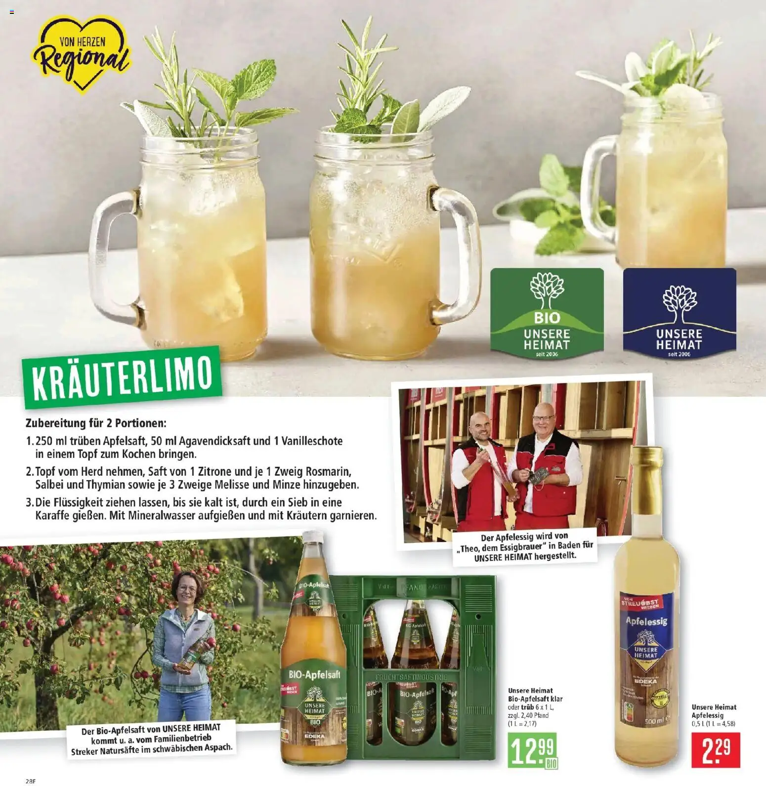 Marktkauf Prospekt Friedrichshafen (ab 21.09.2026) » Angebote online | Seite: 13 | Produkte: Herd, Mineralwasser, Zitrone, Saft