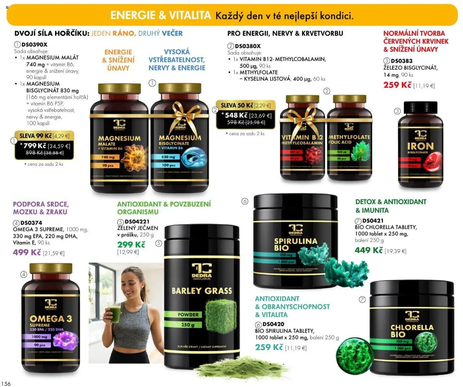 Nové Dedra akcie – leták je platný od 23.10.2026 | Strana: 56 | Produkty: Tablet, PC, Omega 3