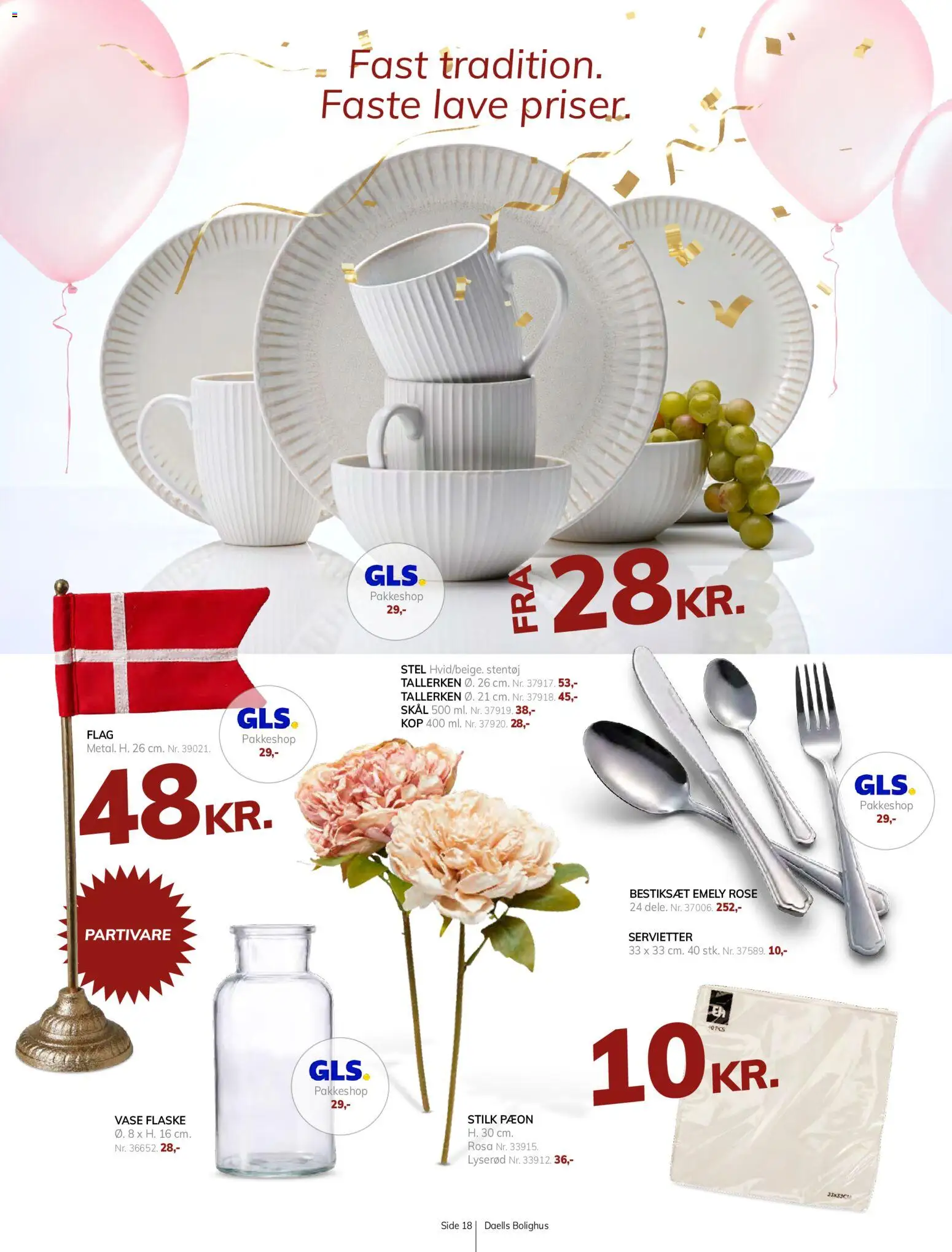 Daells Bolighus tilbudsavis – gyldig fra 23/09/2026 | Side: 18 | Produkter: Vase