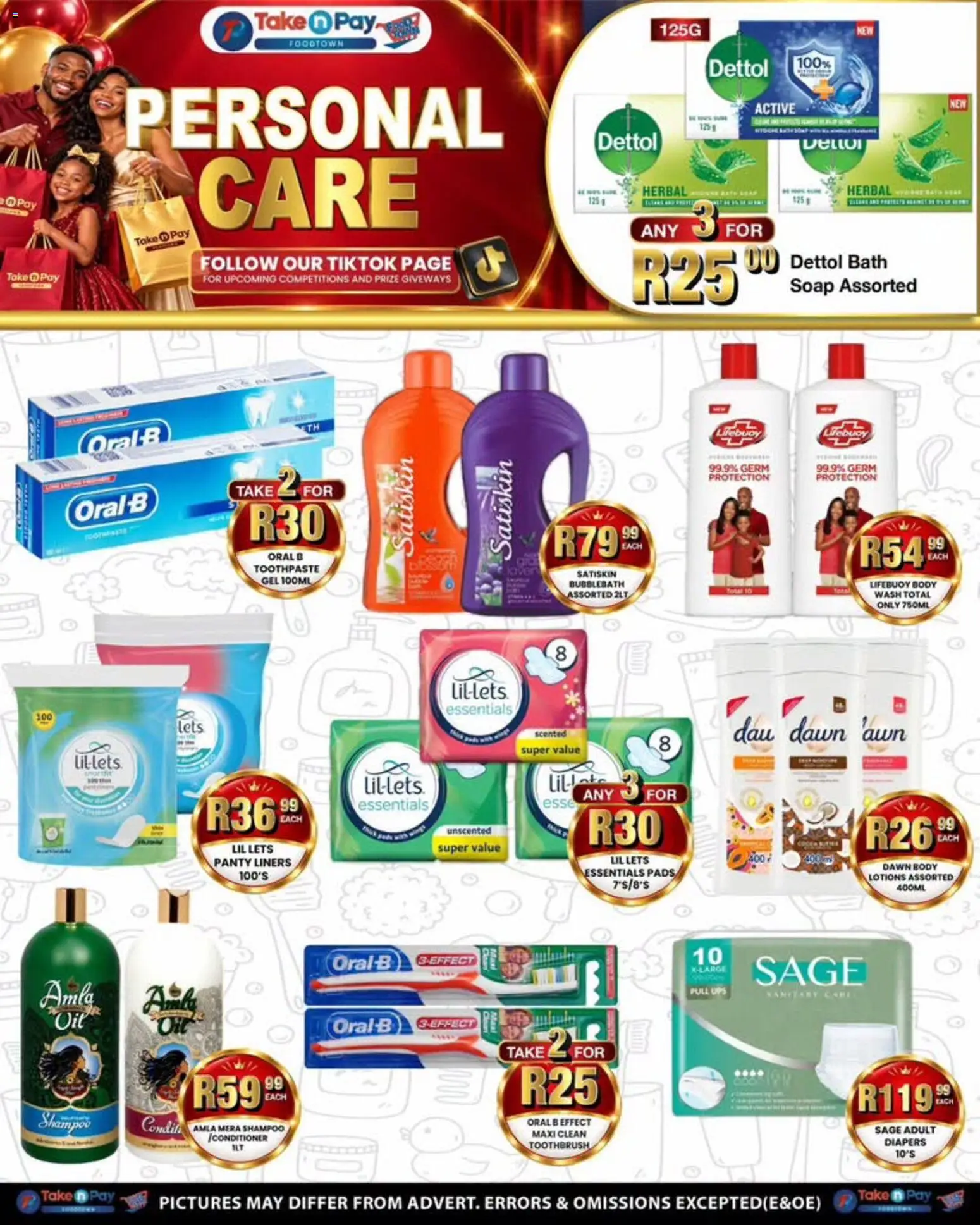 New Take n Pay catalogue – valid from 21/09/2026 | Page: 26 | Products: Diapers, Shampoo, Body wash, Toothbrush