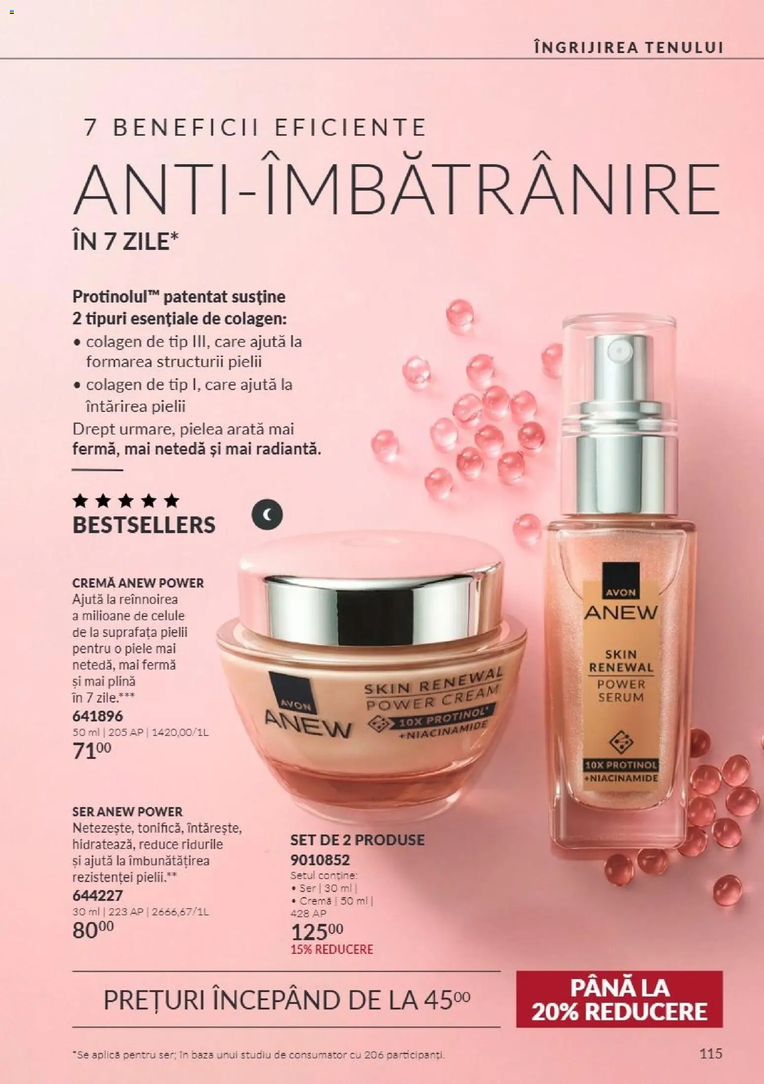 Noul catalog Avon – valabil de la 01.10.2026 | Pagină: 115 | Produse: Serum, Aplică, Tip, Power