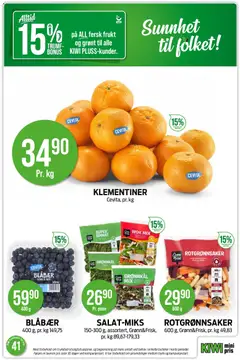 Forhåndsvisning av BLÅBÆR, STORE & SØTE, 400 g gyldig fra 05/10/2026 | Side: 19