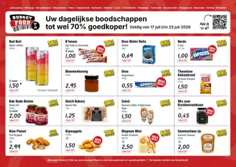 Budget Food folder - Voorbeeld van een folder van Budget Food, geldig van 17-07-2026