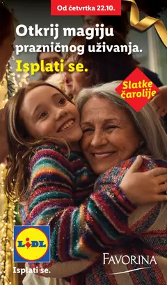 Lidl katalog - pregled Lidl kataloga - važi od 22.10.2026