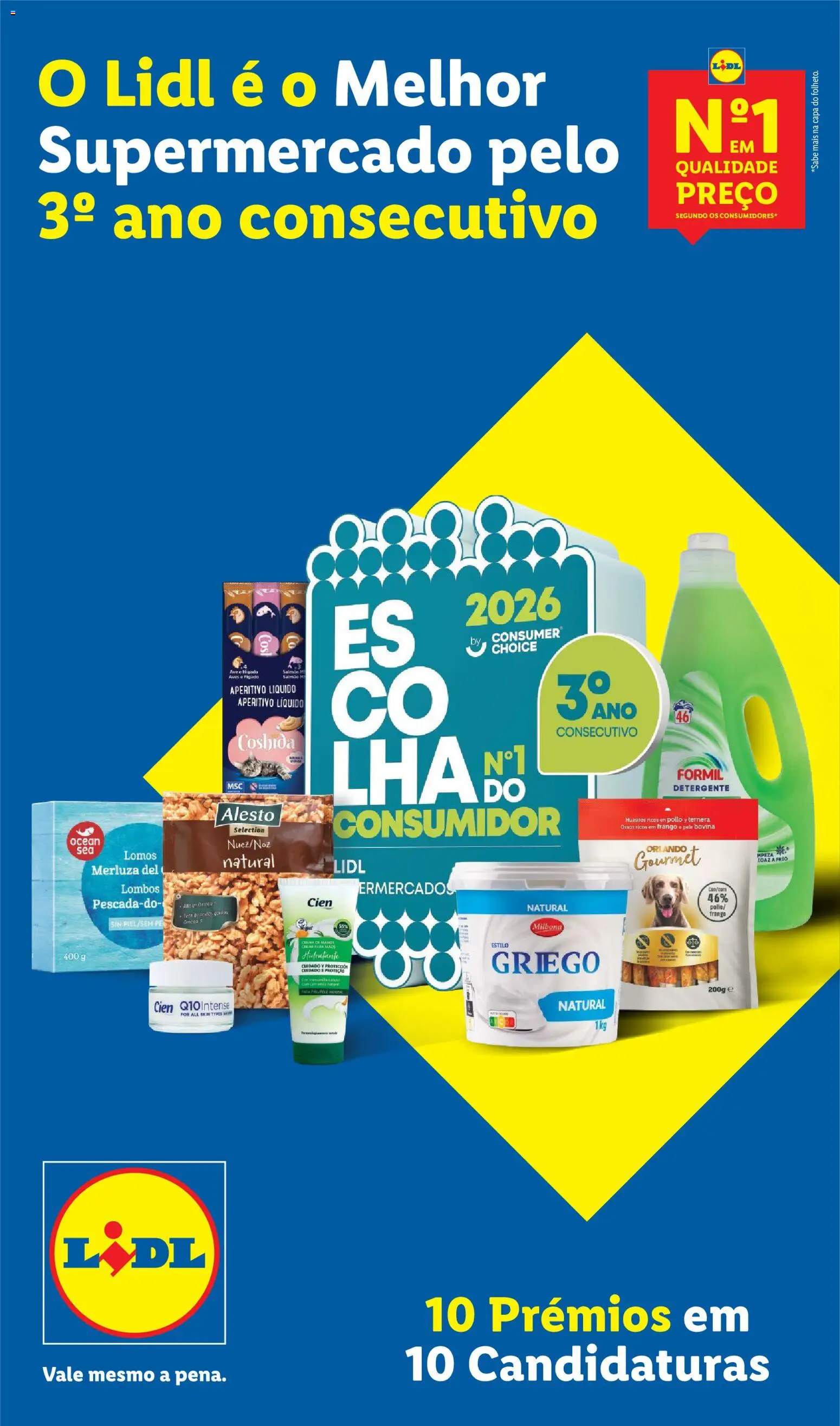 Lidl folheto │ válido de 10/08/2026 | Página: 6 | Produtos: Fígado, Frango, Detergente, Salmão