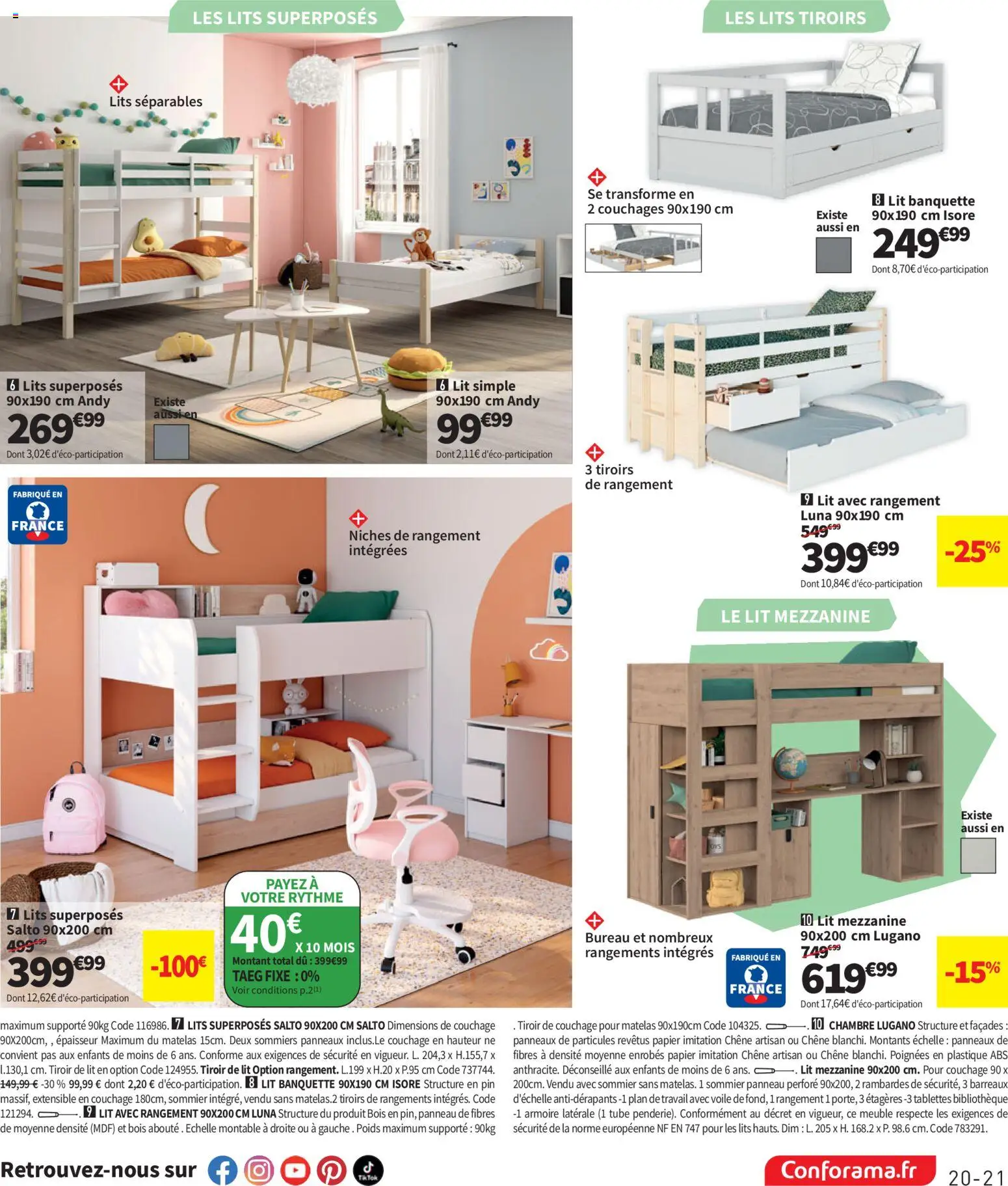 {H1} | Page: 21 | Produits: Meuble, Lit, Matelas, Sommier