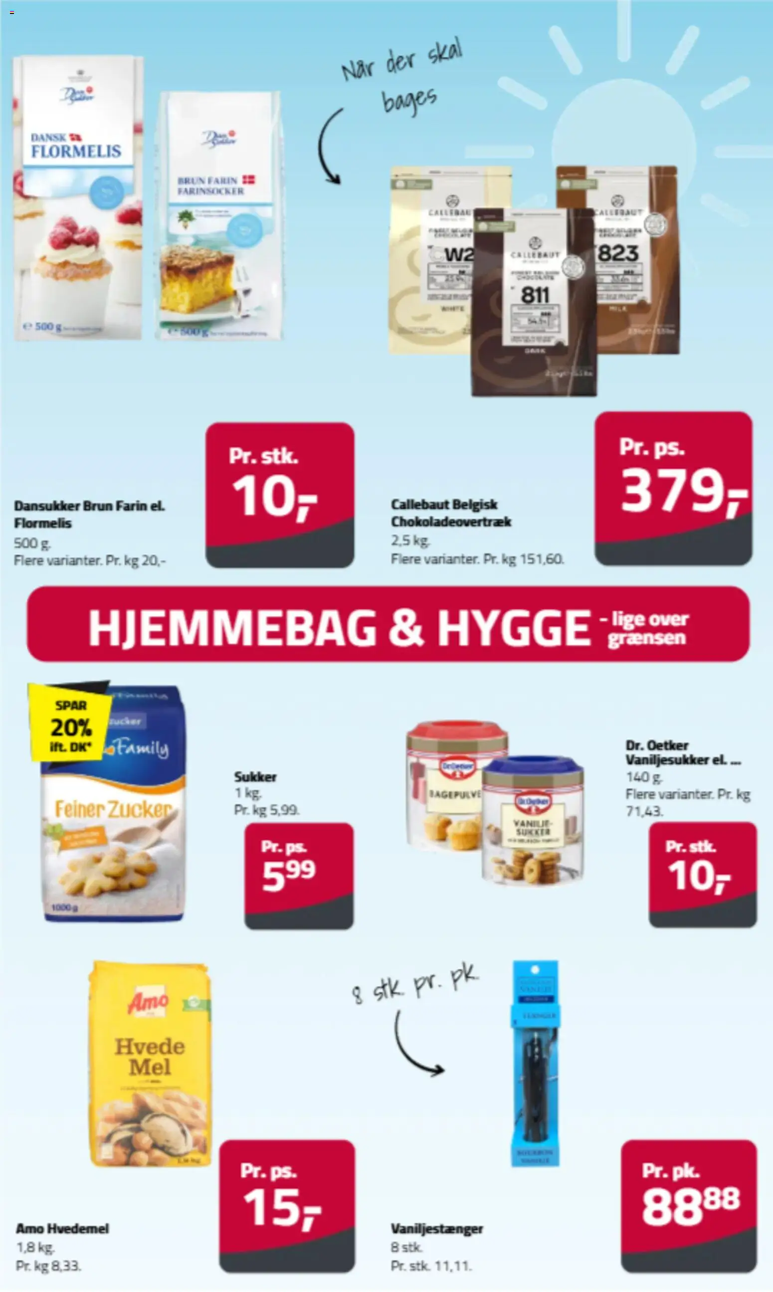 Fleggaard tilbudsavis – gyldig fra 26.05.2026 | Side: 10 | Produkter: Vaniljestænger, Brun farin, Hvedemel, Flormelis
