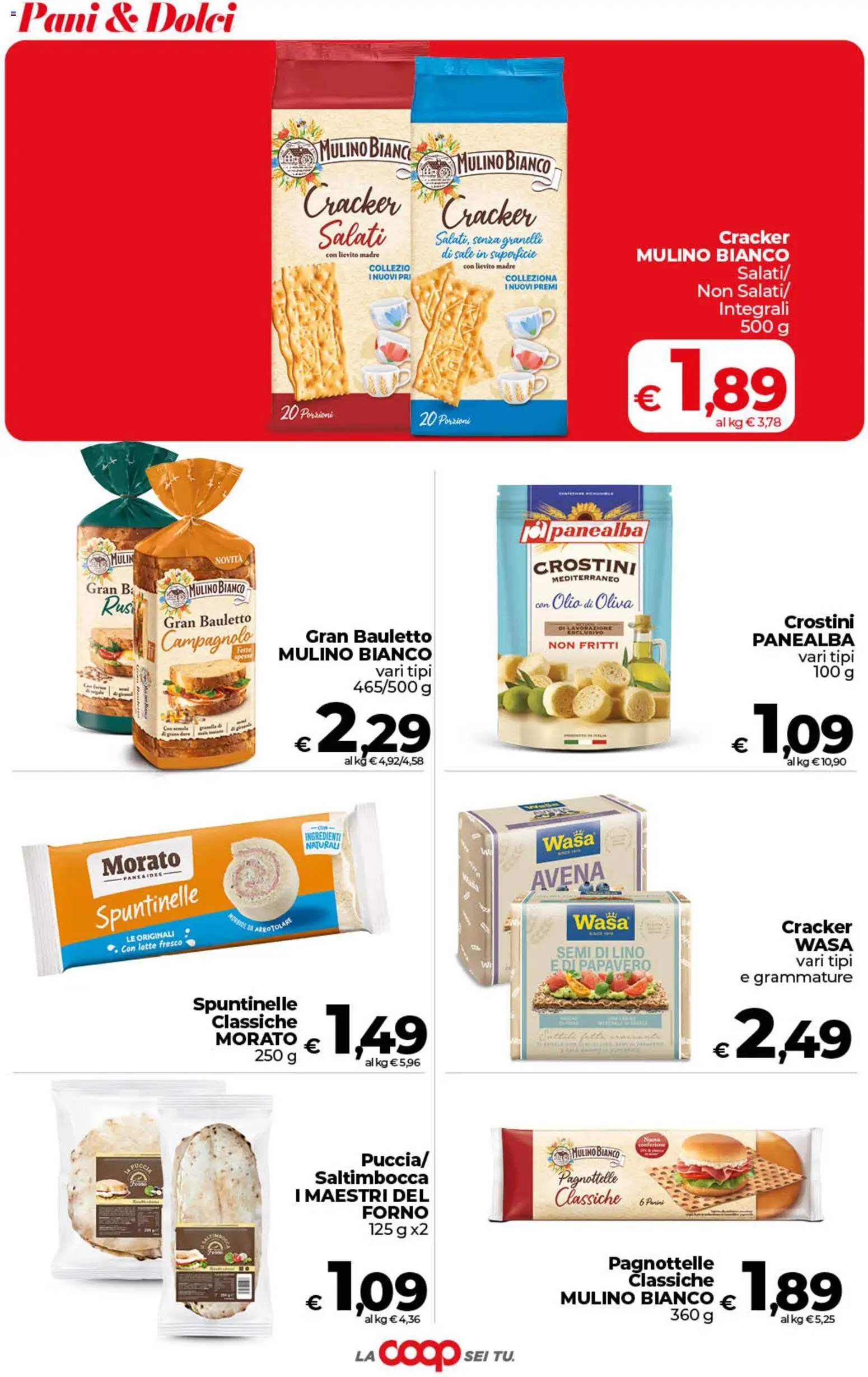 Volantino COOP del 19.05.2026 | Pagina: 32 | Prodotti: Sale, Latte, Forno, Olio di Oliva