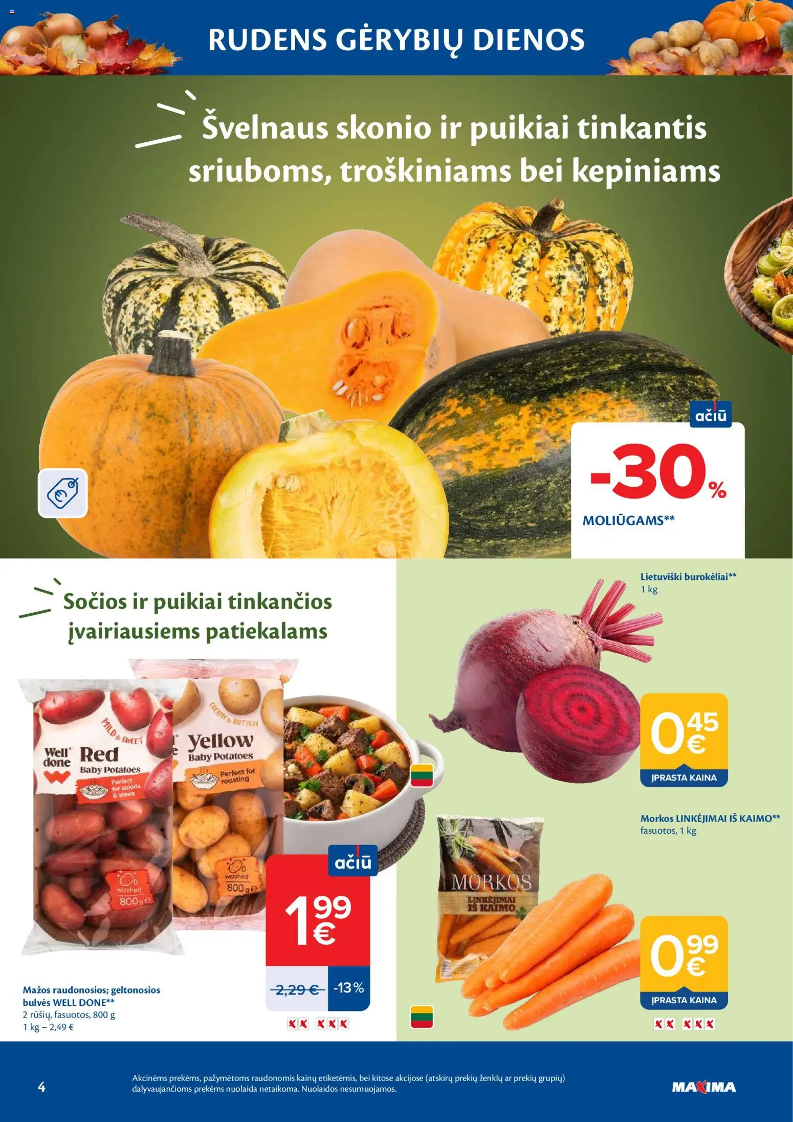 MAXIMA akcijos nuo 2026.10.20 | Puslapis: 4