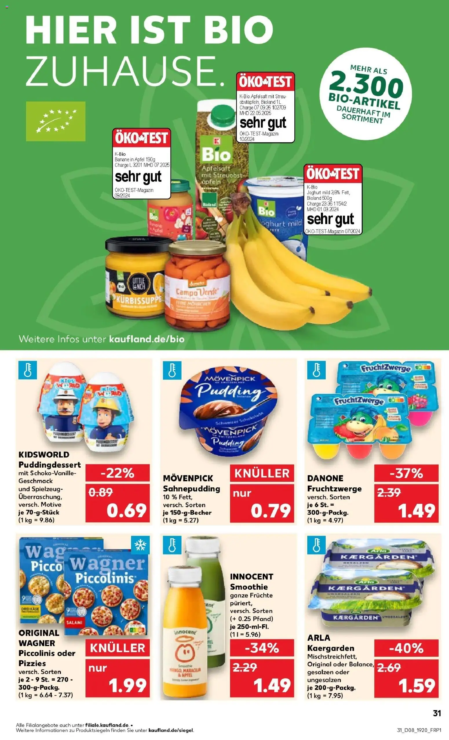 Kaufland prospekt Hermeskeil	 – gültig ab 19.02.2026 | Seite: 39 | Produkte: Joghurt, Äpfel, Piccolinis, Pizza