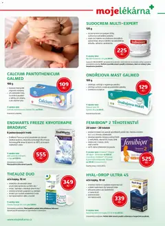Náhled letáku Moje lékárna leták od 09.05.2026 | Strana: 8 | Produkty: Oční kapky, Med, Tablet, Sudocrem