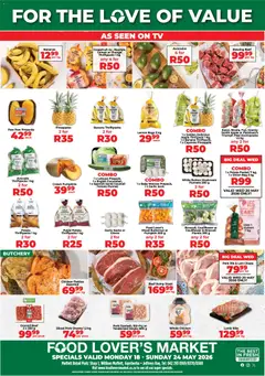 Food Lover's Market specials catalogue – valid from 18.05.2026