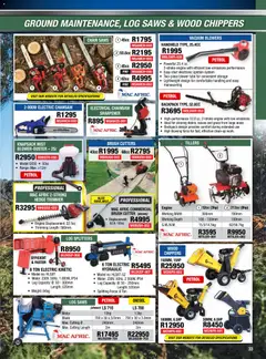 Adendorff specials catalogue – valid from 01/07/2026 | Page: 35 | Products: Backpack, Cutter, Chainsaw, Brush