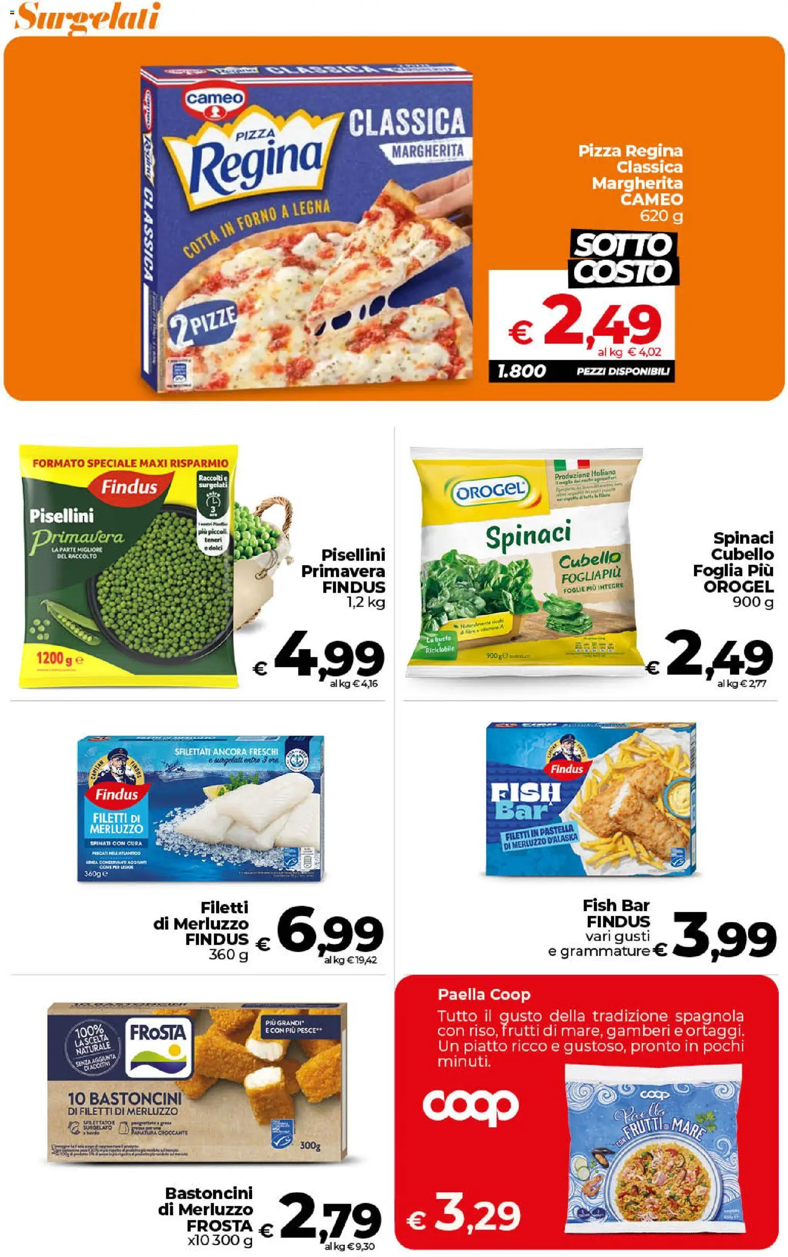 Volantino Ipercoop del 01/09/2026 | Pagina: 26 | Prodotti: Pesce, Piatto, Forno, Paella