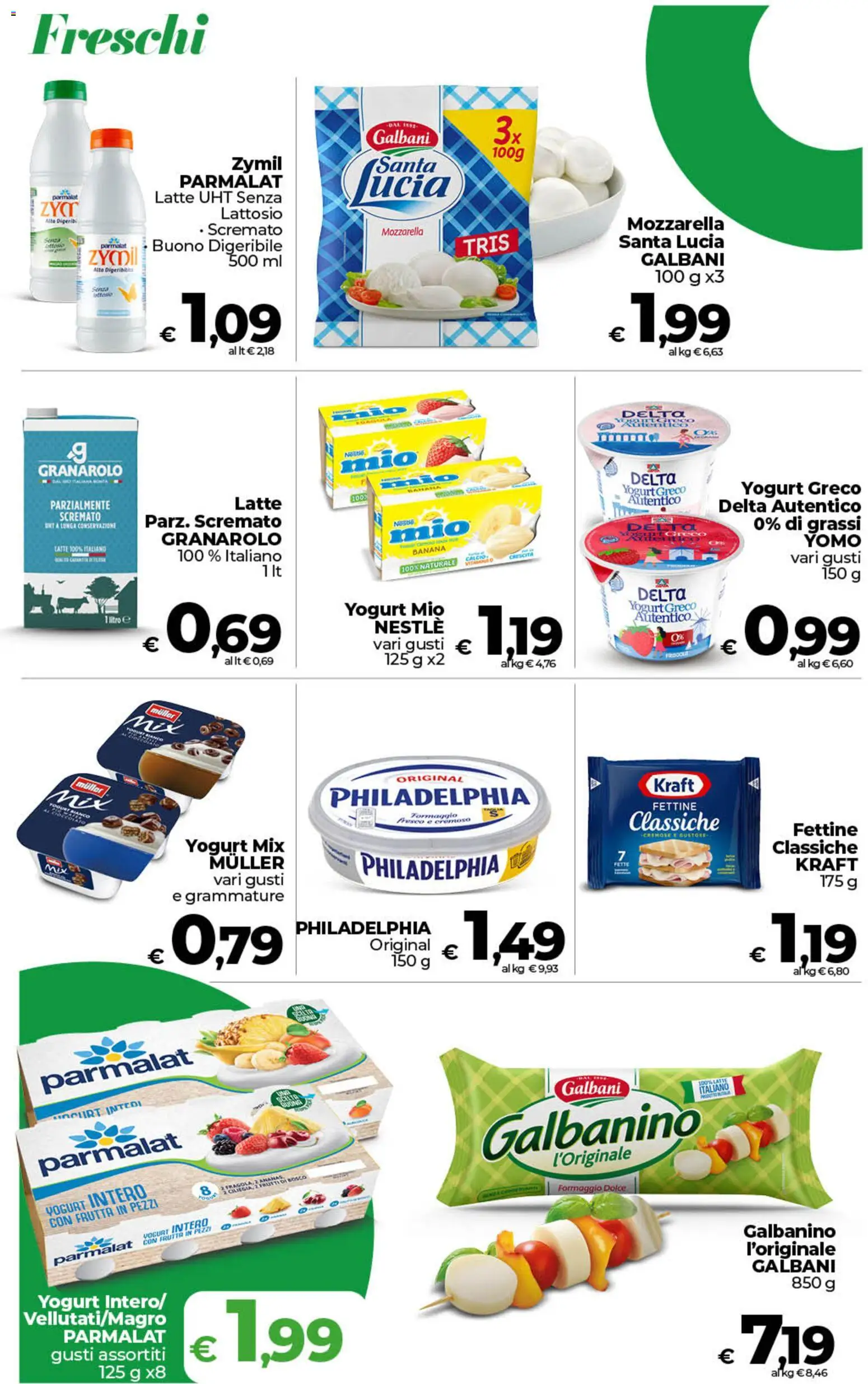 Volantino COOP del 29.05.2026 | Pagina: 6 | Prodotti: Yogurt, Frutta, Latte, Formaggio