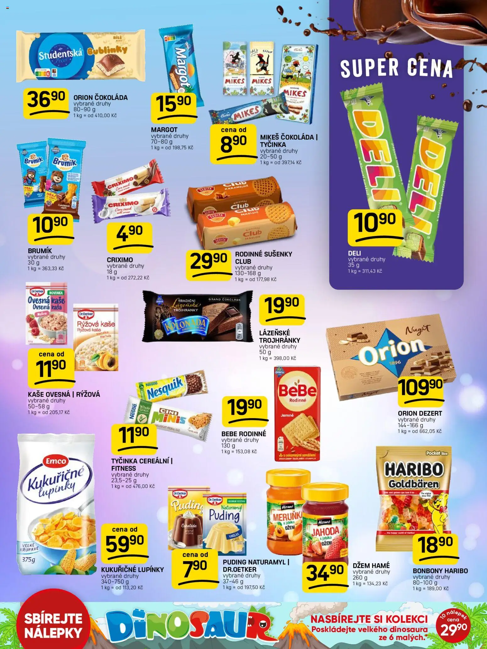 Flop leták od 29.07.2026 | Strana: 9 | Produkty: Kukuřičné lupínky, Džem, Haribo, Brumik