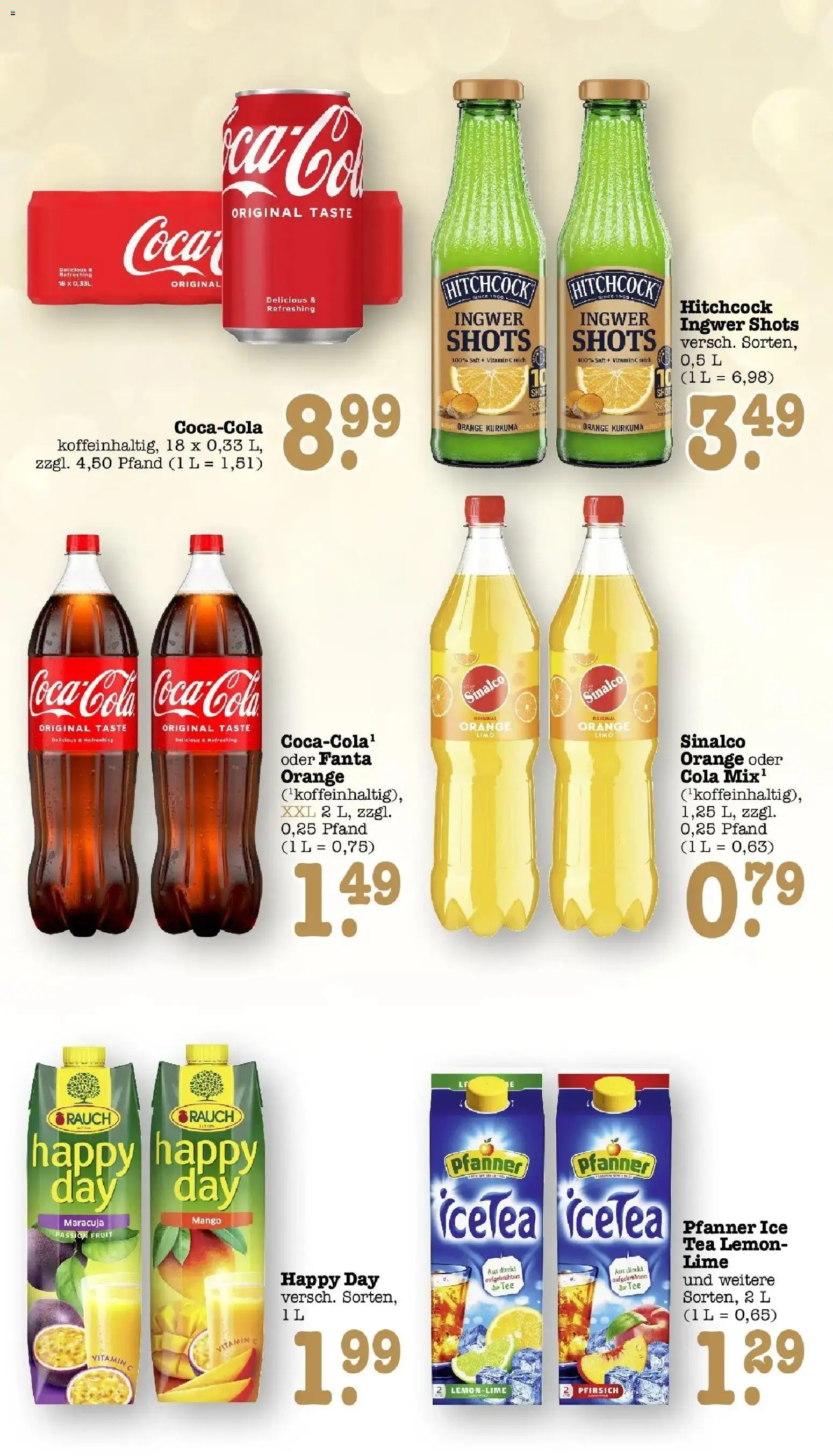 E center Prospekt Frankfurt-Sachsenhausen (ab 12.10.2026) zum Blättern | Seite: 51 | Produkte: Sinalco, Coca cola, Fanta, Saft