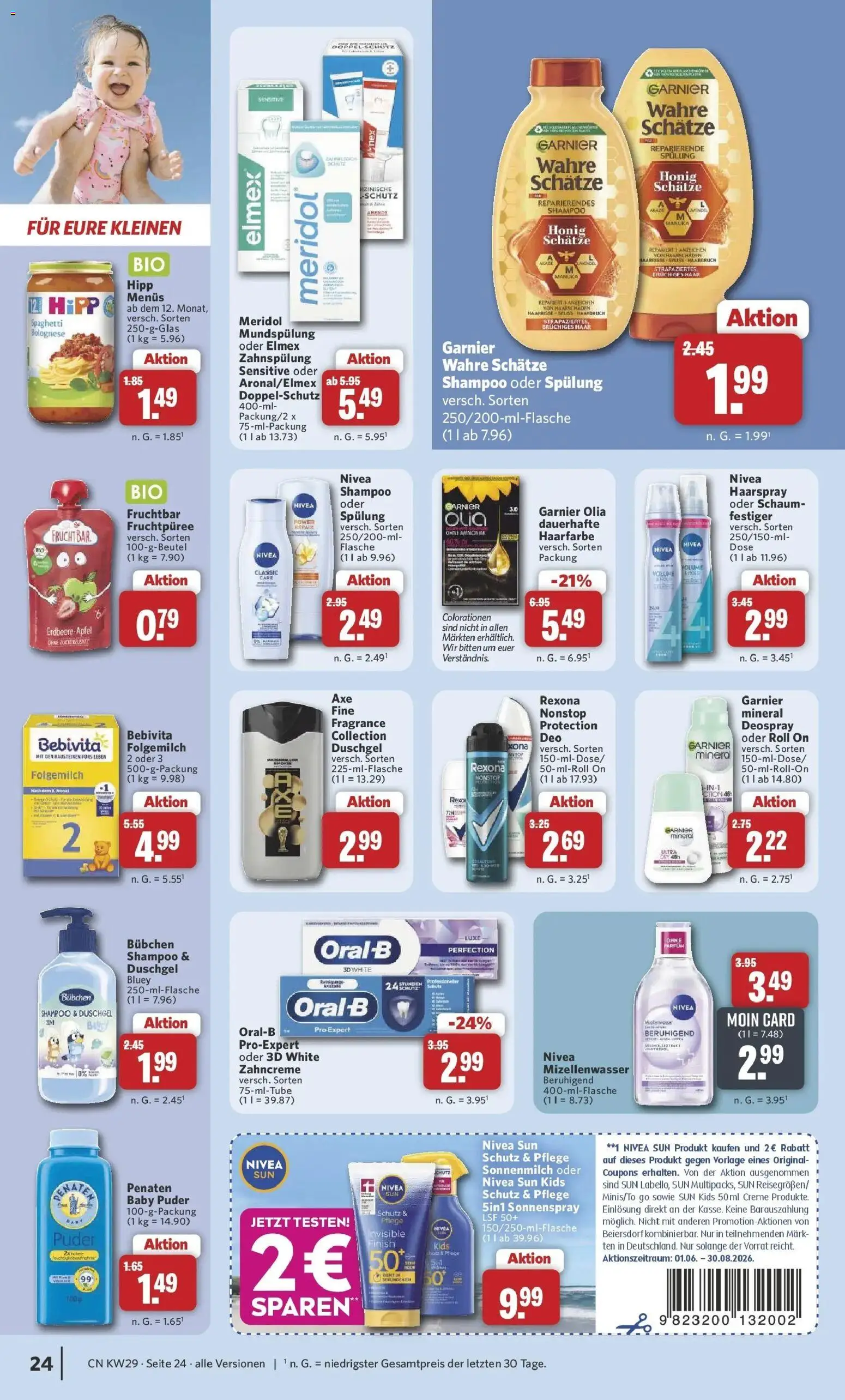 Combi Prospekt Altenbeken – gültig ab 13.07.2026 | Seite: 26 | Produkte: Finish, Spülung, Haarfarbe, Mizellenwasser